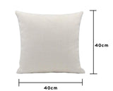 Linen Cushion Cover 16" x 16" Blank for Sublimation pack of 5