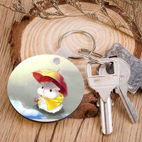 MDF Sublimation Circle 2" With Key Ring Pack of 12