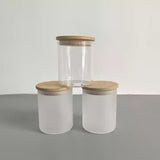 Sublimation Candle Jar Holder Clear Glass