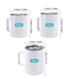 12oz Stainless Steel Sublimation Coffee Mug
