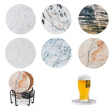 Ceramic Sublimation Coaster Blank Round 4 Inchs Pack of 6