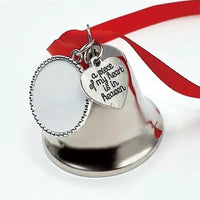 Metal Bell Christmas Ornament Blank for Sublimation