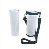 20oz Sublimation Neoprene Tumbler Tote bag with Strap