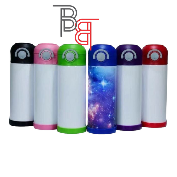12 OZ KIDS SUBLIMATION TUMBLERS WITH HANDLE & LOCK